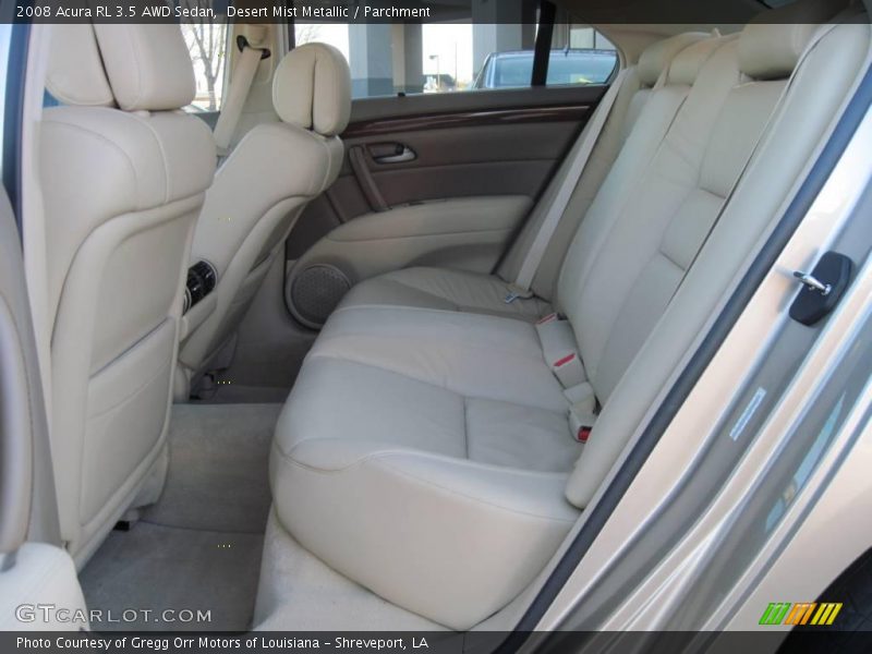 Desert Mist Metallic / Parchment 2008 Acura RL 3.5 AWD Sedan