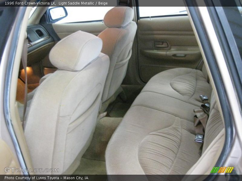 Light Saddle Metallic / Beige 1996 Ford Crown Victoria LX