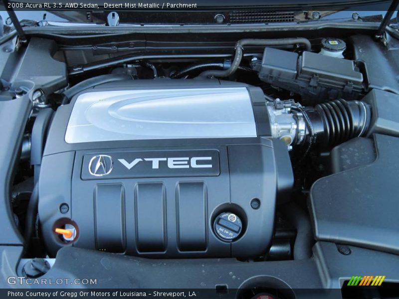 Desert Mist Metallic / Parchment 2008 Acura RL 3.5 AWD Sedan