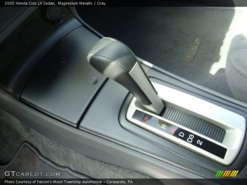 Magnesium Metallic / Gray 2005 Honda Civic LX Sedan