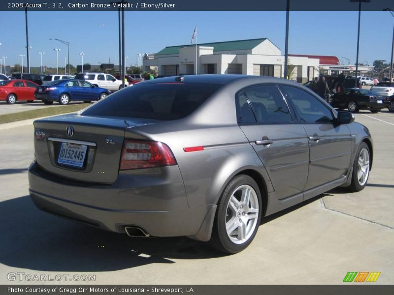 Carbon Bronze Metallic / Ebony/Silver 2008 Acura TL 3.2