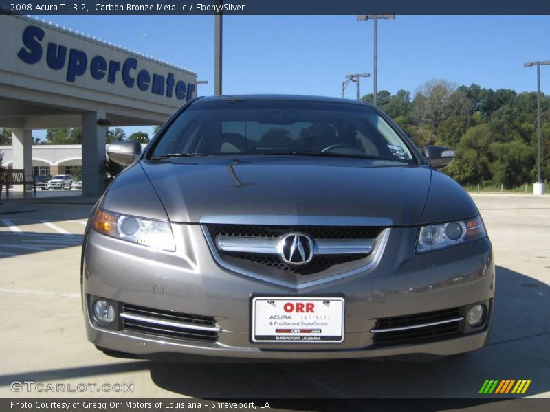 Carbon Bronze Metallic / Ebony/Silver 2008 Acura TL 3.2
