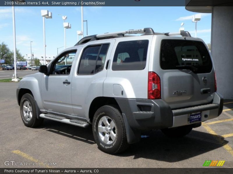 Silver Lightning / Graphite/Steel 2009 Nissan Xterra S 4x4