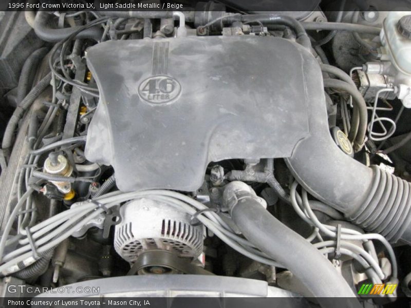 Light Saddle Metallic / Beige 1996 Ford Crown Victoria LX