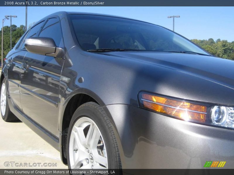 Carbon Bronze Metallic / Ebony/Silver 2008 Acura TL 3.2