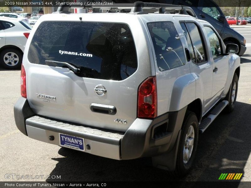 Silver Lightning / Graphite/Steel 2009 Nissan Xterra S 4x4