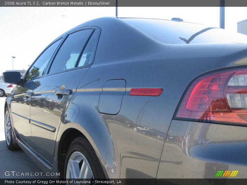 Carbon Bronze Metallic / Ebony/Silver 2008 Acura TL 3.2
