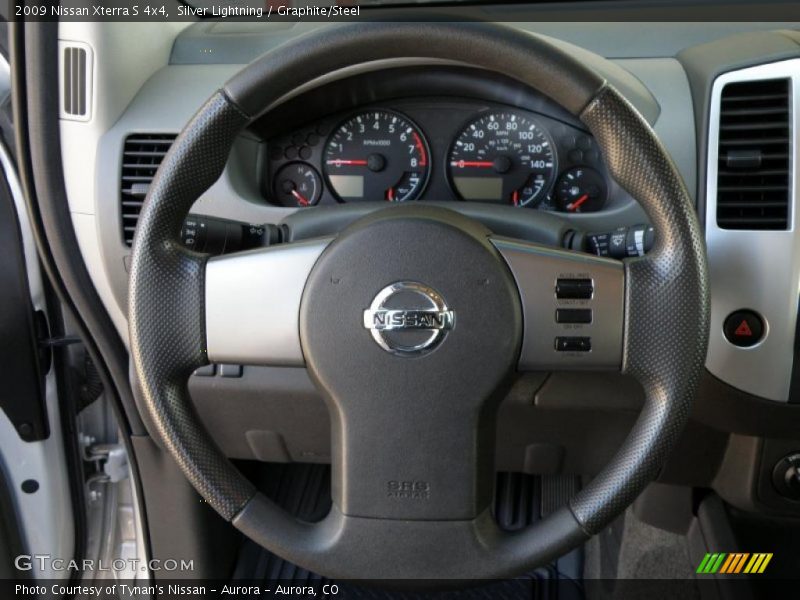 Silver Lightning / Graphite/Steel 2009 Nissan Xterra S 4x4
