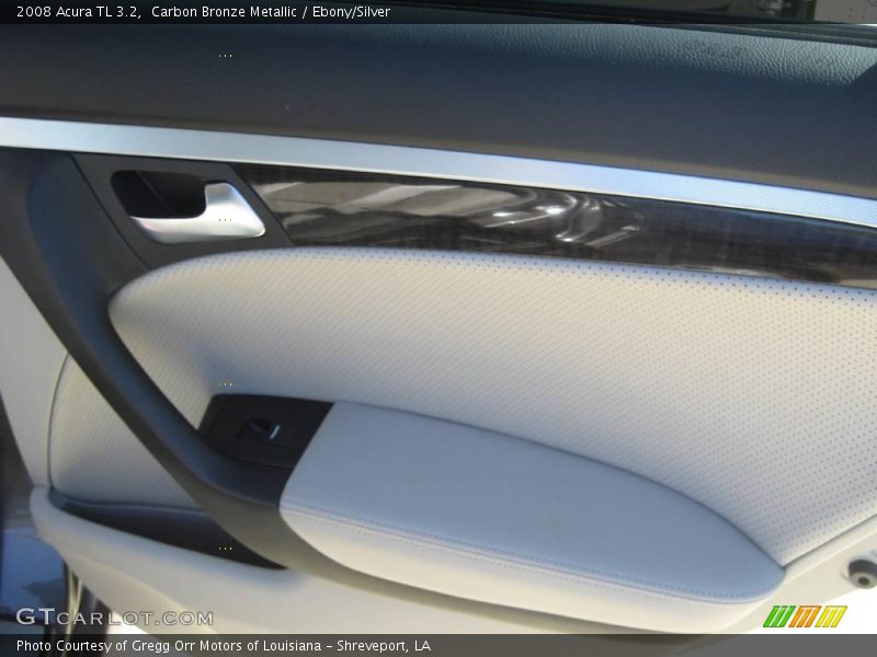 Carbon Bronze Metallic / Ebony/Silver 2008 Acura TL 3.2