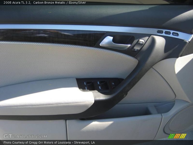 Carbon Bronze Metallic / Ebony/Silver 2008 Acura TL 3.2