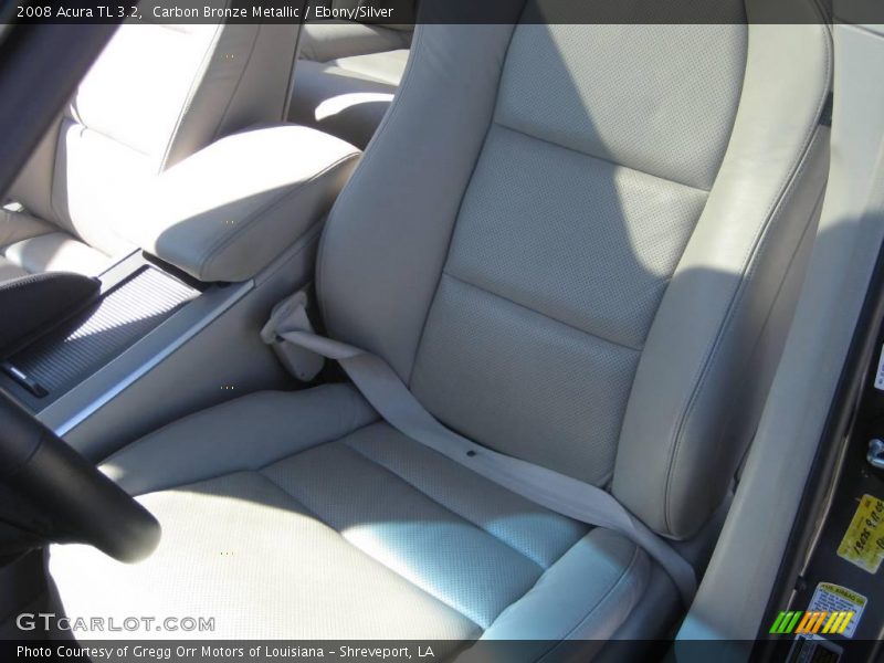 Carbon Bronze Metallic / Ebony/Silver 2008 Acura TL 3.2