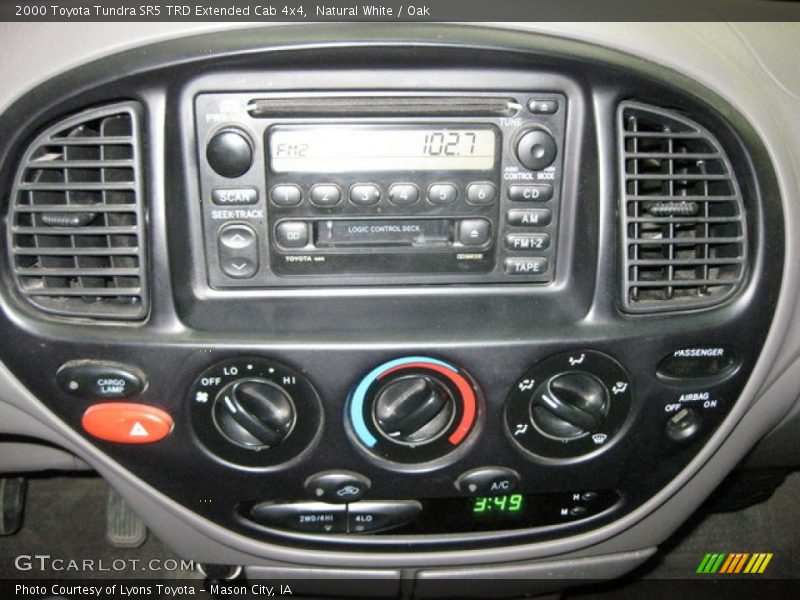 Natural White / Oak 2000 Toyota Tundra SR5 TRD Extended Cab 4x4