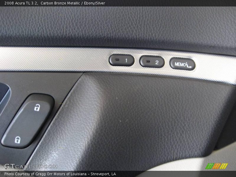 Carbon Bronze Metallic / Ebony/Silver 2008 Acura TL 3.2