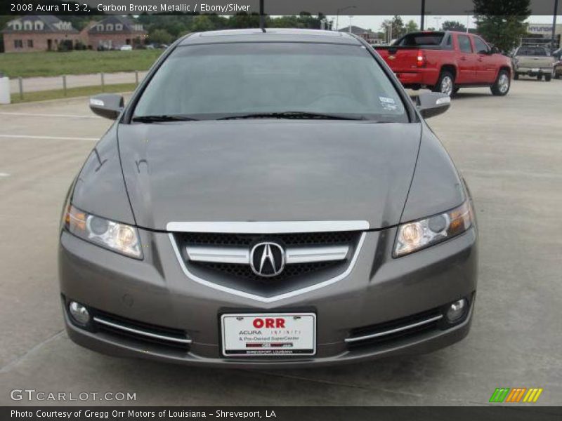 Carbon Bronze Metallic / Ebony/Silver 2008 Acura TL 3.2