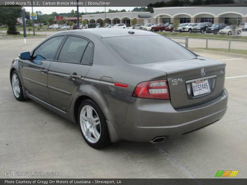Carbon Bronze Metallic / Ebony/Silver 2008 Acura TL 3.2