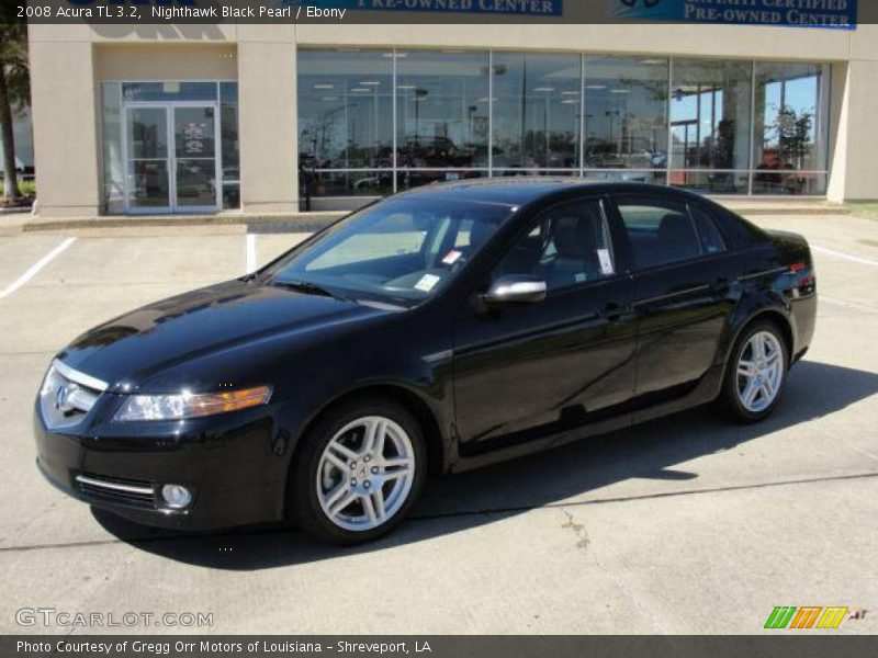 Nighthawk Black Pearl / Ebony 2008 Acura TL 3.2