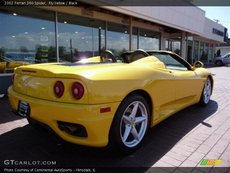Fly Yellow / Black 2002 Ferrari 360 Spider
