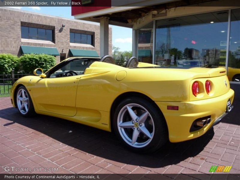 Fly Yellow / Black 2002 Ferrari 360 Spider