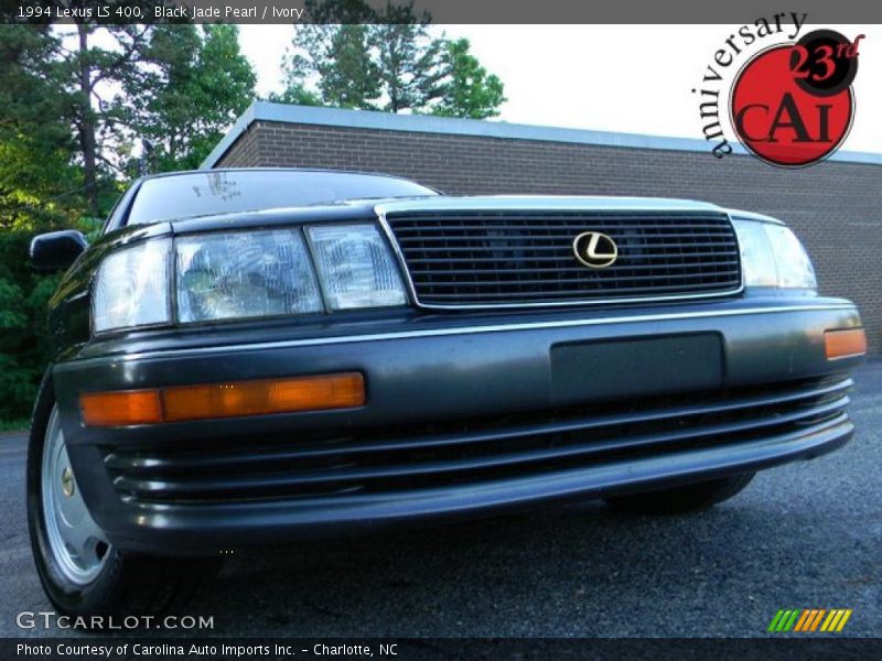 Black Jade Pearl / Ivory 1994 Lexus LS 400