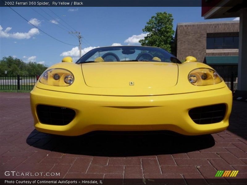 Fly Yellow / Black 2002 Ferrari 360 Spider