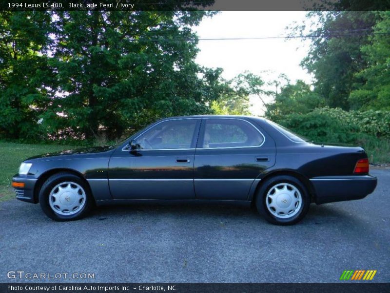 Black Jade Pearl / Ivory 1994 Lexus LS 400