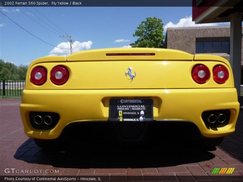 Fly Yellow / Black 2002 Ferrari 360 Spider