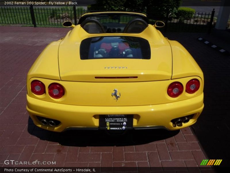 Fly Yellow / Black 2002 Ferrari 360 Spider