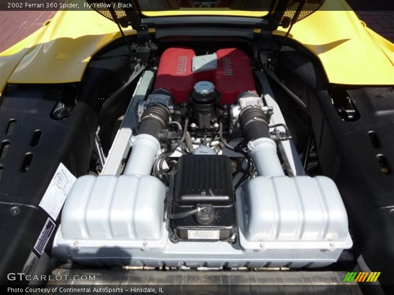 Fly Yellow / Black 2002 Ferrari 360 Spider