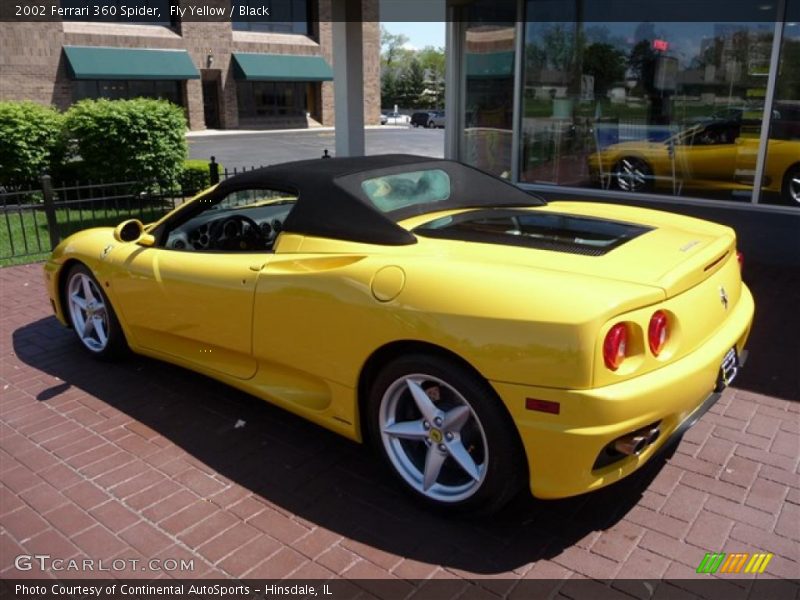 Fly Yellow / Black 2002 Ferrari 360 Spider