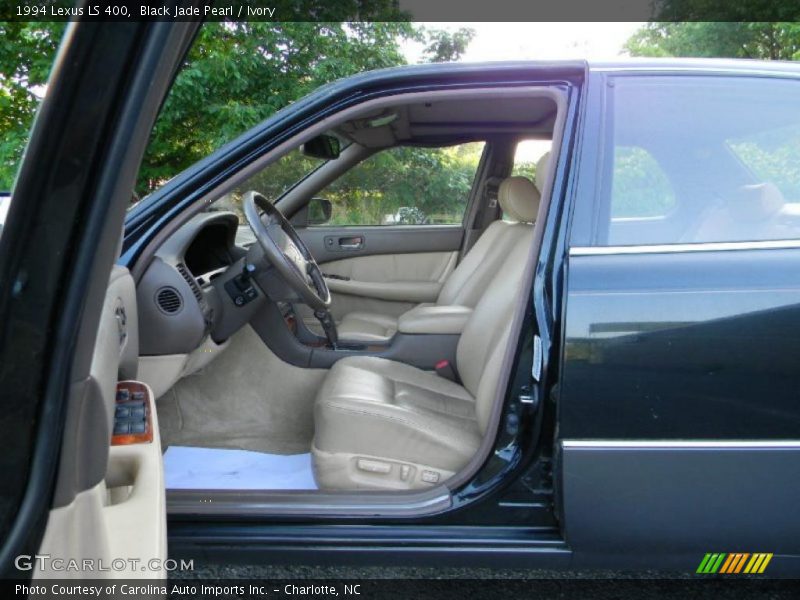 Black Jade Pearl / Ivory 1994 Lexus LS 400