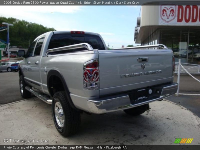 Bright Silver Metallic / Dark Slate Gray 2005 Dodge Ram 2500 Power Wagon Quad Cab 4x4