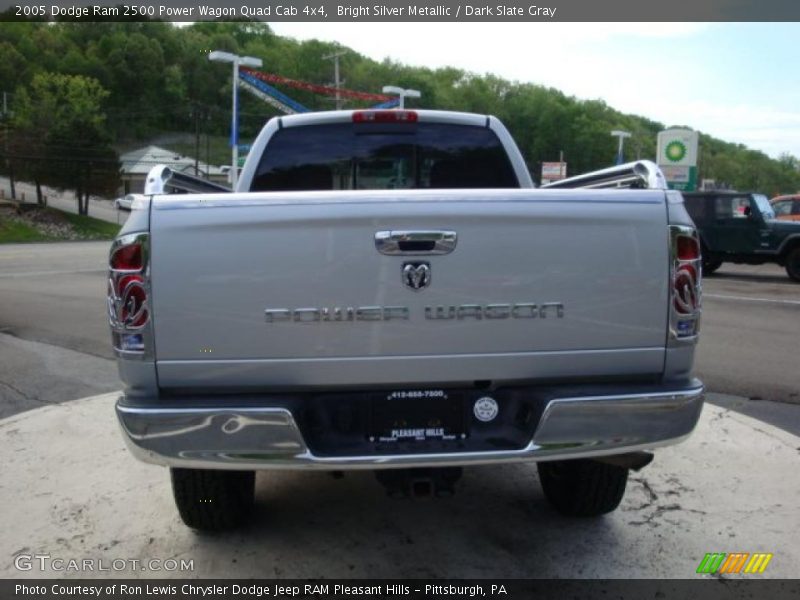 Bright Silver Metallic / Dark Slate Gray 2005 Dodge Ram 2500 Power Wagon Quad Cab 4x4