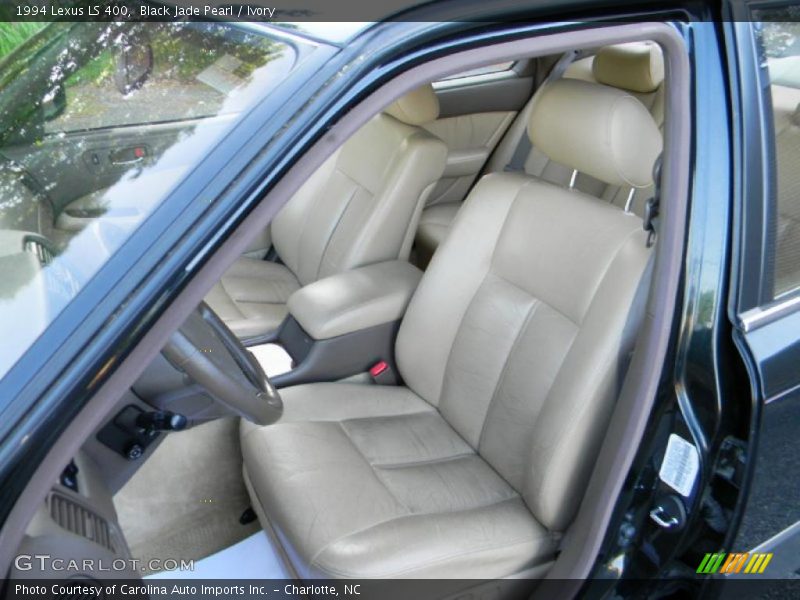 Black Jade Pearl / Ivory 1994 Lexus LS 400