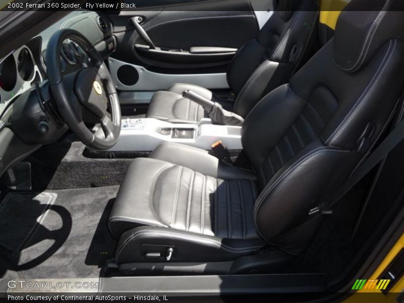 Fly Yellow / Black 2002 Ferrari 360 Spider