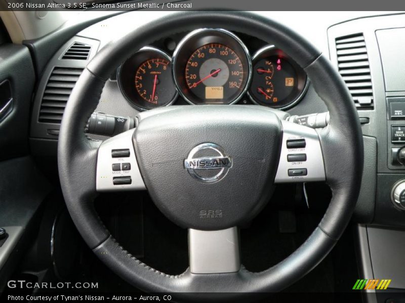 Sonoma Sunset Metallic / Charcoal 2006 Nissan Altima 3.5 SE
