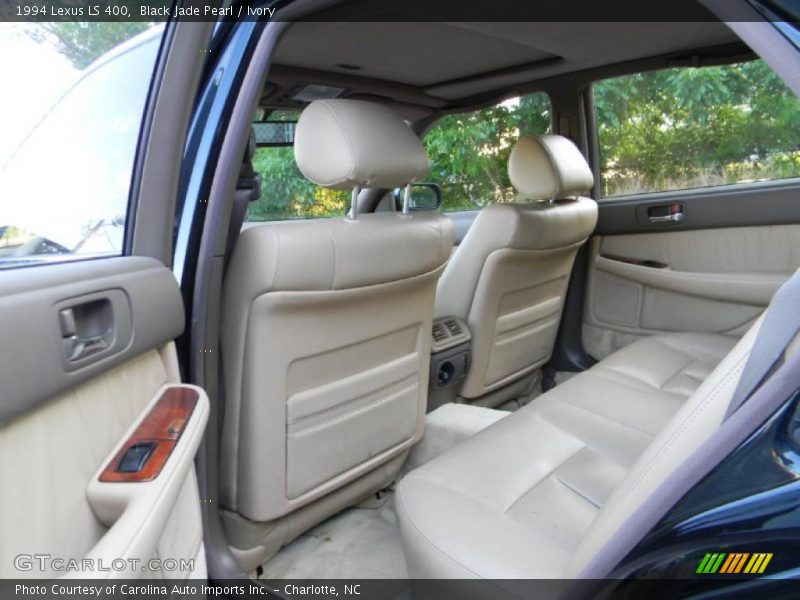Black Jade Pearl / Ivory 1994 Lexus LS 400