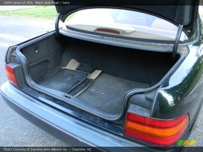 Black Jade Pearl / Ivory 1994 Lexus LS 400