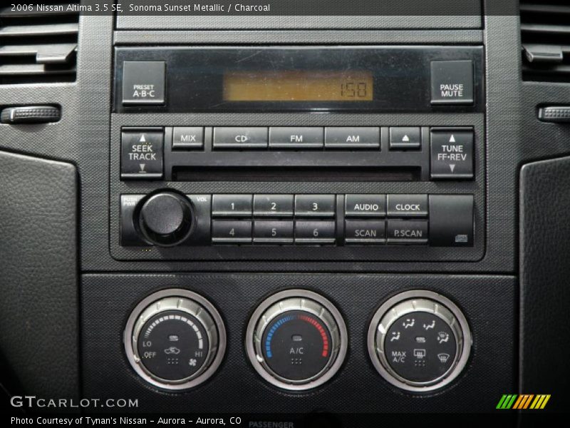 Sonoma Sunset Metallic / Charcoal 2006 Nissan Altima 3.5 SE