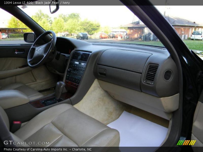 Black Jade Pearl / Ivory 1994 Lexus LS 400
