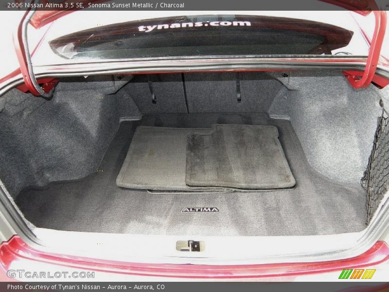 Sonoma Sunset Metallic / Charcoal 2006 Nissan Altima 3.5 SE