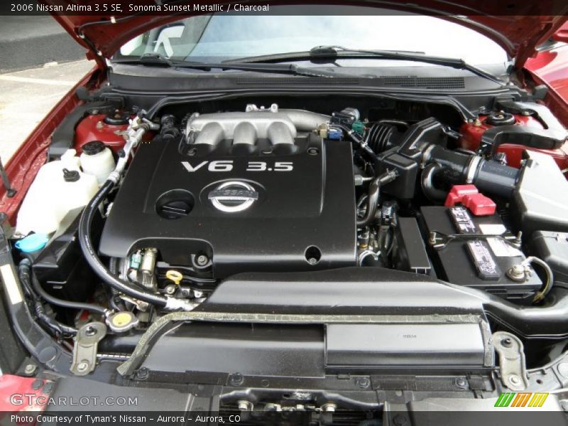 Sonoma Sunset Metallic / Charcoal 2006 Nissan Altima 3.5 SE