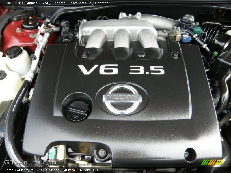 Sonoma Sunset Metallic / Charcoal 2006 Nissan Altima 3.5 SE