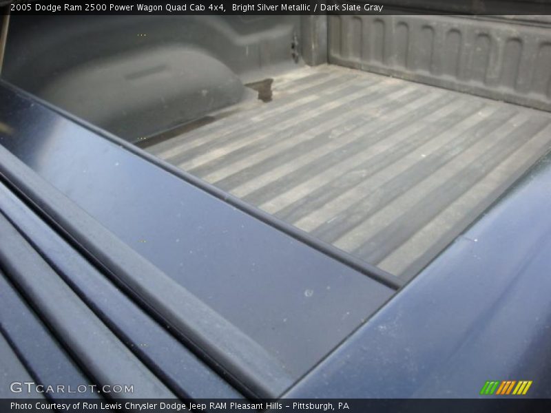 Bright Silver Metallic / Dark Slate Gray 2005 Dodge Ram 2500 Power Wagon Quad Cab 4x4