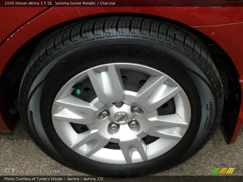 Sonoma Sunset Metallic / Charcoal 2006 Nissan Altima 3.5 SE