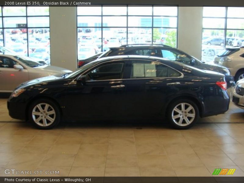 Obsidian Black / Cashmere 2008 Lexus ES 350