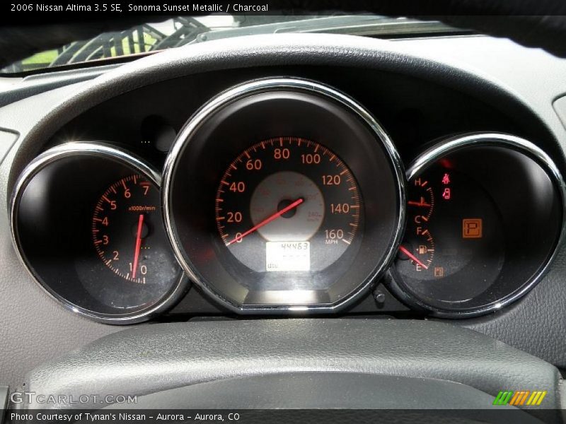 Sonoma Sunset Metallic / Charcoal 2006 Nissan Altima 3.5 SE