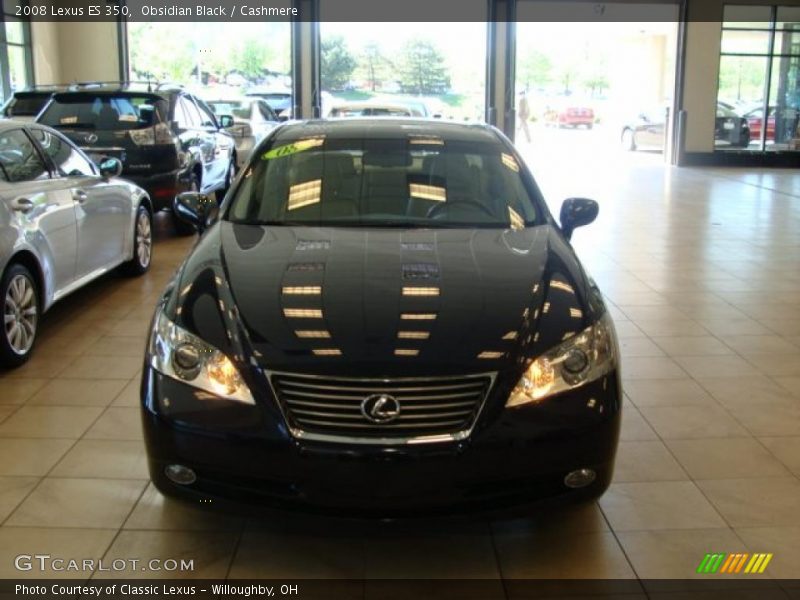 Obsidian Black / Cashmere 2008 Lexus ES 350