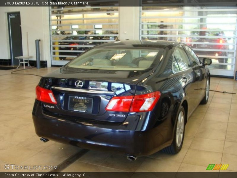 Obsidian Black / Cashmere 2008 Lexus ES 350