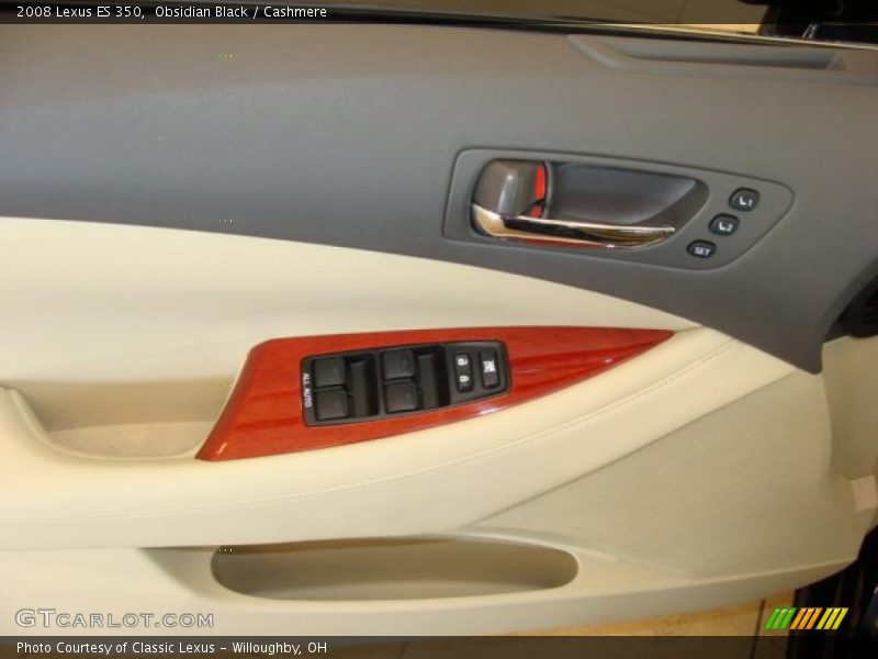 Obsidian Black / Cashmere 2008 Lexus ES 350