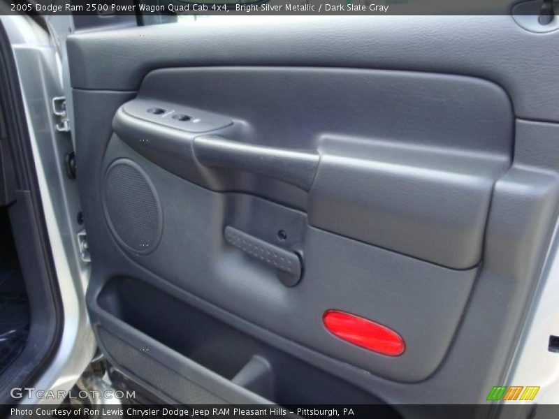 Bright Silver Metallic / Dark Slate Gray 2005 Dodge Ram 2500 Power Wagon Quad Cab 4x4